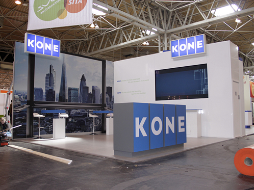 KONE Exhibition Stand 1 - Excel London