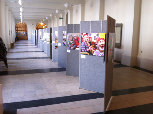 Zig-Zag School exhibition display - Excel London