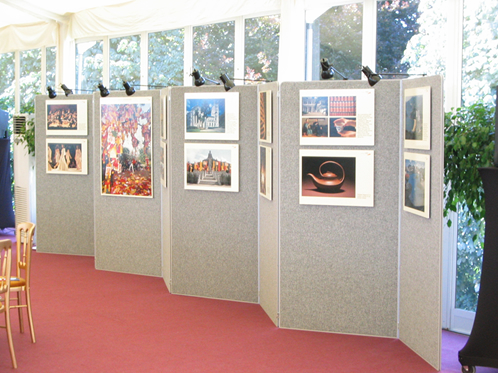 Zig-Zag School exhibition display - Excel London