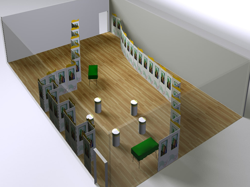 3D University of Surrey floor plan