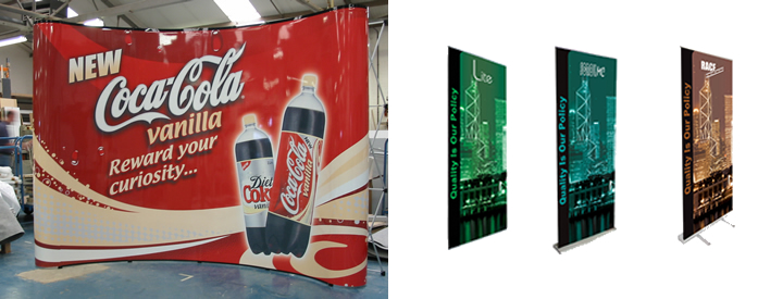 Large Coke Roller Banner